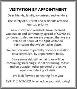 Visitation Notice